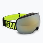 Slidinėjimo akiniai Neon Beam black/yellow/mirror bronze