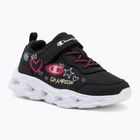 Vaikiški batai Champion Funfair Print G PS Low Cut new black/fluorescent pink/imperial light blue