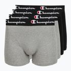 Vyriškos trumpikės Champion Trunk Knit oxford grey melange/oxford grey melange/black