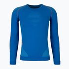 Vyriški termoaktyvūs marškinėliai UYN Evolutyon UW Shirt blue/blue/orange shiny