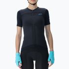 Moteriški dviratininko marškinėliai UYN Garda black/peacot
