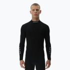 Vyriški termoaktyvūs marškinėliai UYN Elevatyon Biomorph LS Turtle Neck juodi