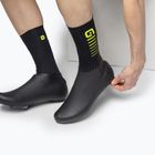 Dviračių batų apsaugos Alé Whizzy Winter black/fluo yellow
