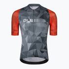 Vyriški dviratininkų marškinėliai Alé Valley black