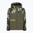 Vaikiška slidinėjimo striukė CMP 36W0714P Fix Hood olive/acido
