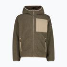 Vyriškas šiltintas paltas CMP 36K2247 Fix Hood Parka teak mel