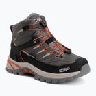 Vaikiški žygio batai CMP Rigel 2.0 Mid Waterproof grey/brick