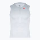 Vyriški dviračių marškinėliai Castelli Free Speed 3 white/silver gray