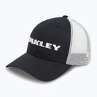 Vyriška kepuraitė su snapeliu Oakley Heather New Era Bark Logo blackout