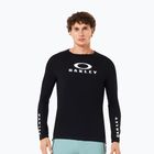 Vyriški ilgomis rankovėmis dviračių marškinėliai Oakley Seeker Flow LS02E blackout