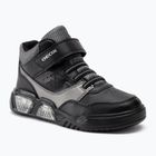 Vaikiški batai Geox Illuminus black/dark grey