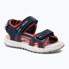 Paauglių sandalai Geox Alben ocean blue/red