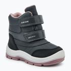 Vaikiški batai Geox Flantil ABX anthracite/dark pink