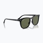 Akiniai nuo saulės Ray-Ban RB2210 black/green polarized
