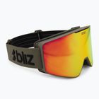Slidinėjimo akiniai Bliz G001 matte camo green/brown/red multi