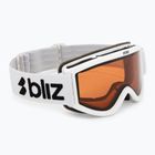 Vaikiški slidinėjimo akiniai Bliz Pixie Jr matte white/orange