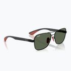Akiniai nuo saulės Ray-Ban Rb8336M Scuderia matt black/dark green