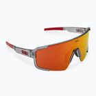 Akiniai nuo saulės Bliz P003 transparent dark grey/brown red multi