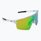 Akiniai nuo saulės Bliz P004 transparent white/brown green multi