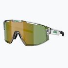 Saulės akiniai Bliz Fusion transparent white/brown green multi