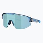 Akiniai nuo saulės Bliz Matrix Small transparent blue/smoke ice blue multi