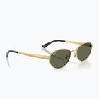 Akiniai nuo saulės Ray-Ban RB3774D arista gold/dark green polarized