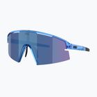 Saulės akiniai Bliz P006S transparent blue/smoke blue multi