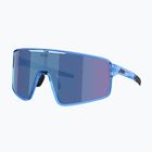 Saulės akiniai Bliz P001S transparent blue/smoke blue multi