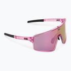 Saulės akiniai Bliz P001S transparent pink/brown rose multi