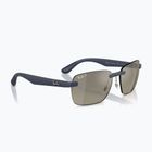 Akiniai nuo saulės Ray-Ban RB4470 Polarized+ Lenses sand dark blue/grey gradient chromance