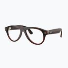 Akiniai su kamera Ray-Ban Meta Aviator transp. umber/trs jade