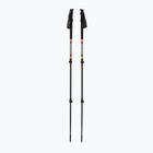 Fizan Elbrus trekingo lazdos juodai raudonos S20 7507