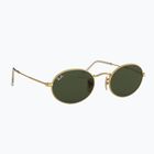 Akiniai nuo saulės Ray-Ban Oval arista gold/green g-15