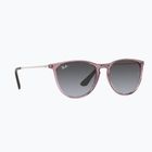 Vaikiški saulės akiniai Ray-Ban Erika transparent violet/grey gradient