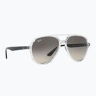 Akiniai nuo saulės Ray-Ban RB4376 polarized transparent/grey gradient