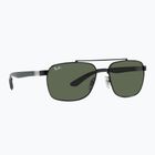 Akiniai nuo saulės Ray-Ban RB3701 black/dark green