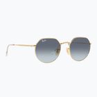Akiniai nuo saulės Ray-Ban Jack arista gold/blue grey