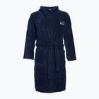 Chalatas EA7 Emporio Armani Water Sports Core blu navy/ bianco