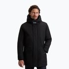 Vyriškas šiltintas paltas Woolrich Polar High Collar Parka black