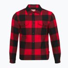 Vyriška striukė Woolrich Alaskan Wool Check Overshirt charcoal buffalo red buffalo
