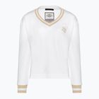 Moteriškas džemperis Aeronautica Militare Lady V-Neck bianco ottico