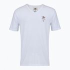 Vyriški marškinėliai Aeronautica Militare AM1UTI006 V-Neck white