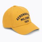 Vyriška kepurė su snapeliu Aeronautica Militare HA1104UCT02 mustard yellow