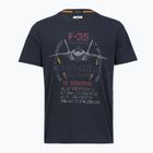 Vyriški marškinėliai Aeronautica Militare TS2536UJ00641 navy blue