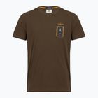 Vyriški marškinėliai Aeronautica Militare TS2535UJ00641 chestnut brown