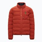 Vyriška žieminė striukė Kurtka Aeronautica Militare 262AB3074UCT04358 red brick