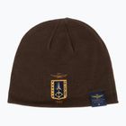 Vyriška žieminė kepurė Czapka Aeronautica Militare 262CU0092UL00450 chestnut brown