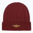 Vyriška žieminė kepurė Czapka Aeronautica Militare 262CU0098UL00485 bordeaux
