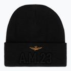 Vyriška žieminė kepurė Czapka Aeronautica Militare 262CU0099UL00949 jet black