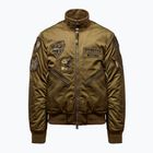 Vyriška striukė Kurtka Aeronautica Militare 262AB3077UCT04361 Bomber fern green